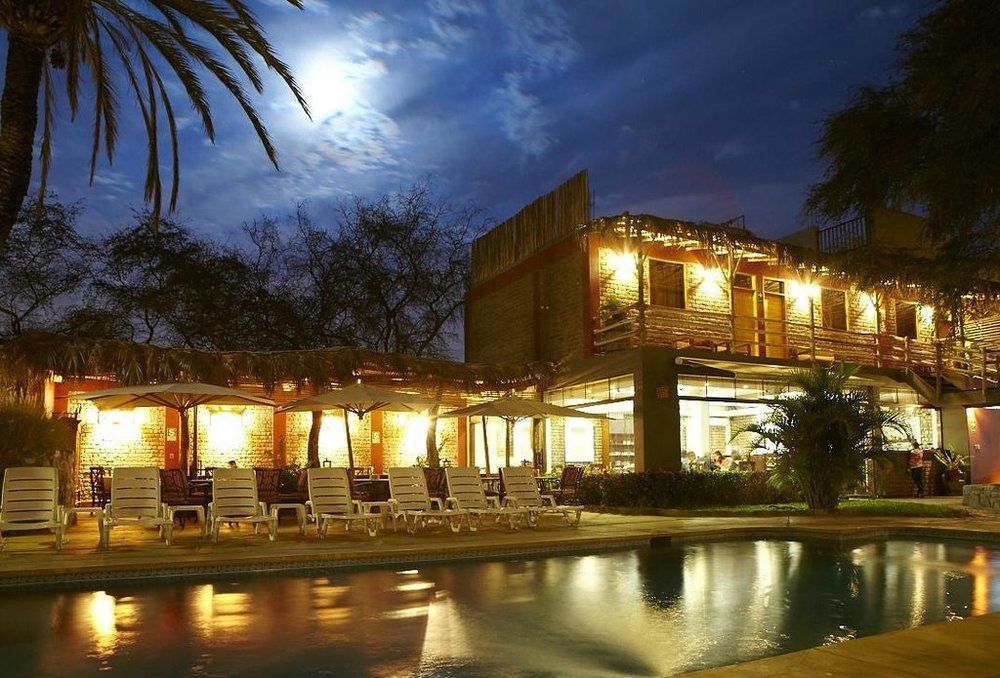 Hotel El Huacachinero Ика Экстерьер фото
